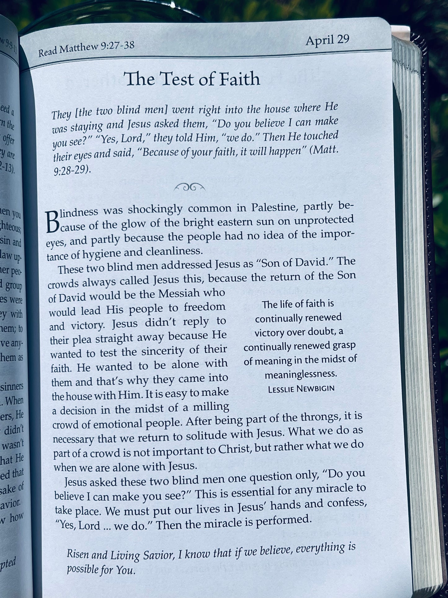 Trusting in God 366 devotions