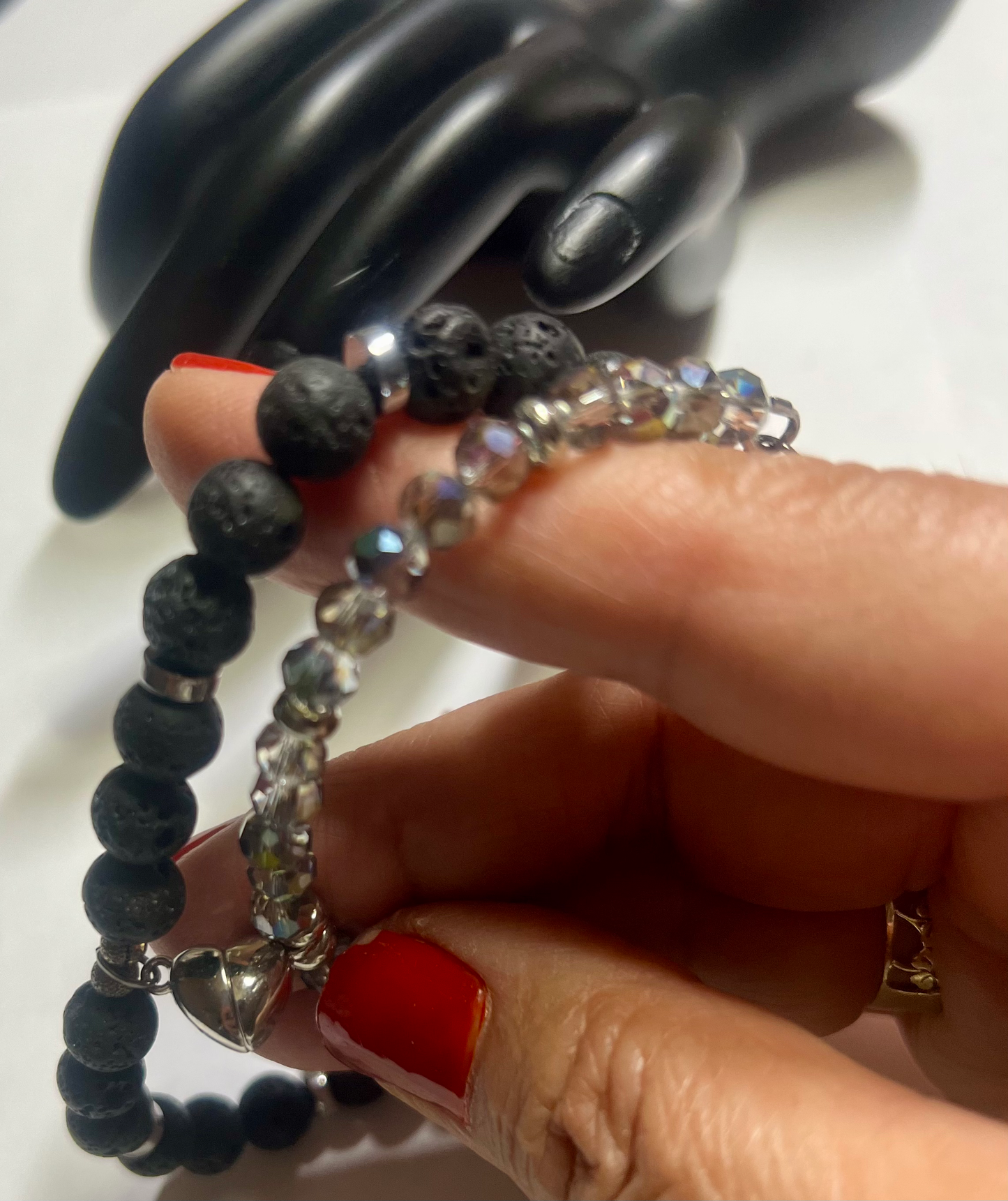 Lovers Heart Bracelets - Handmade One of a Kind