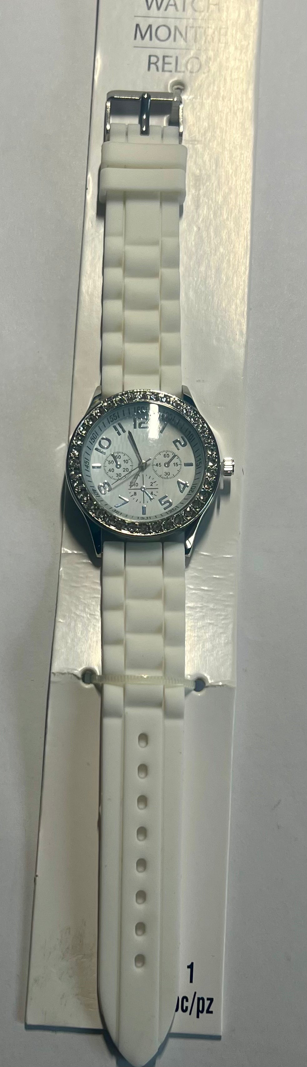 New Fashion Watch with Plastic Band for DIYs and Crafts
