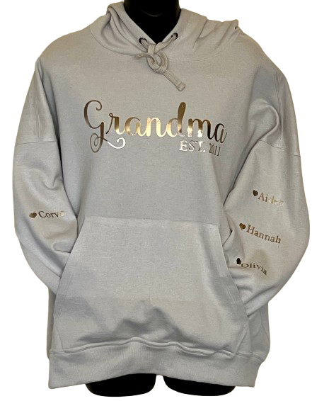 Champion Grandma Est. Hoodie Small-2xl