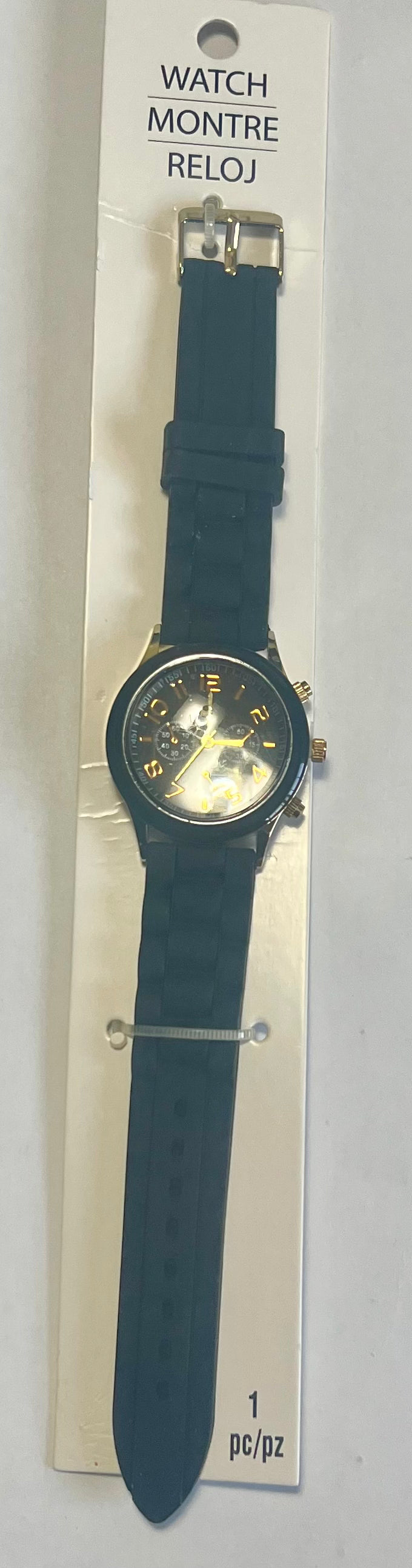 New Fashion Watch with Plastic Band for DIYs and Crafts