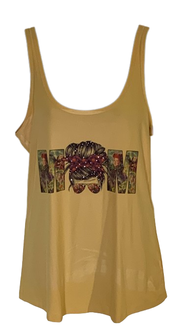 Large Tank Top Mom Hocus Pocus