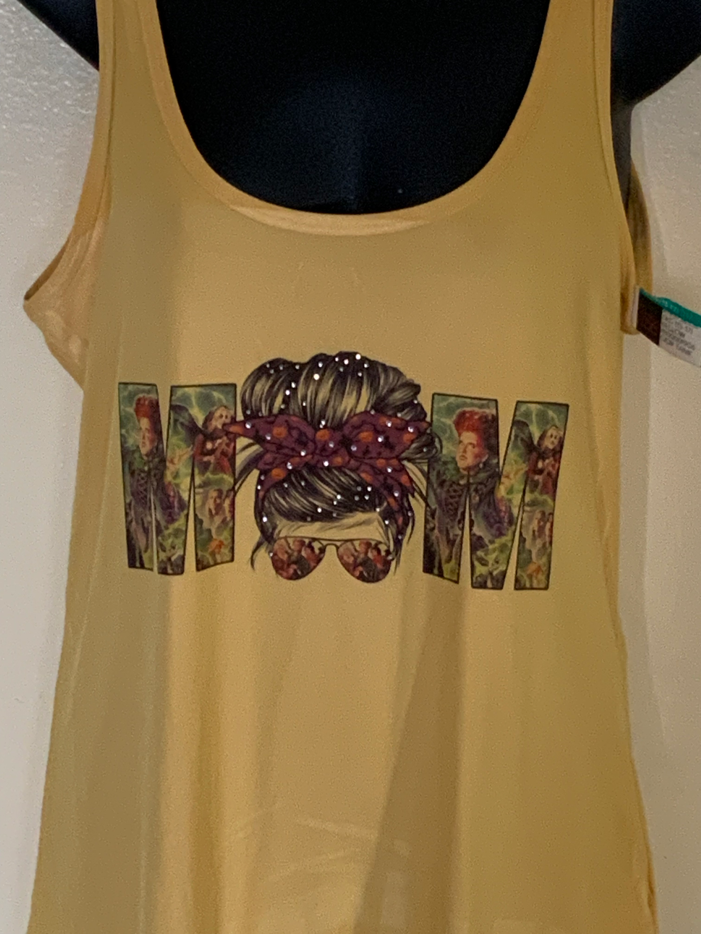 Large Tank Top Mom Hocus Pocus