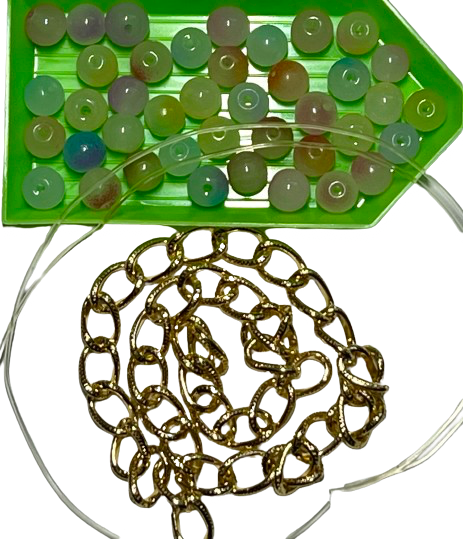 Multicolor Beads Bracelet Kit 7 inches DIY Do it Yourself