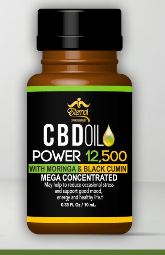 12,500mg, 10ml Eternal CBD Oil for Pain, Inflamation