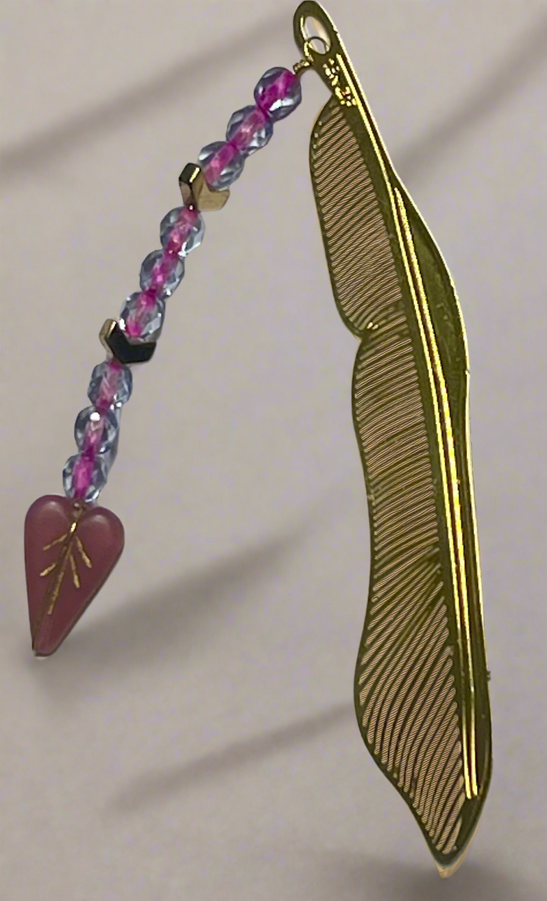 18K Gold Plated Handmade Bookmark