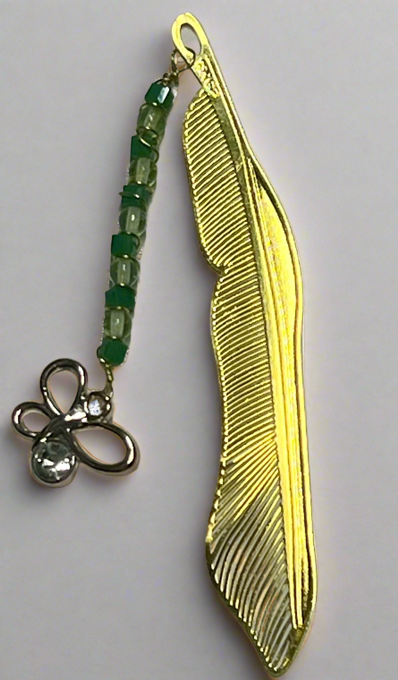 18K Gold Plated Handmade Bookmark
