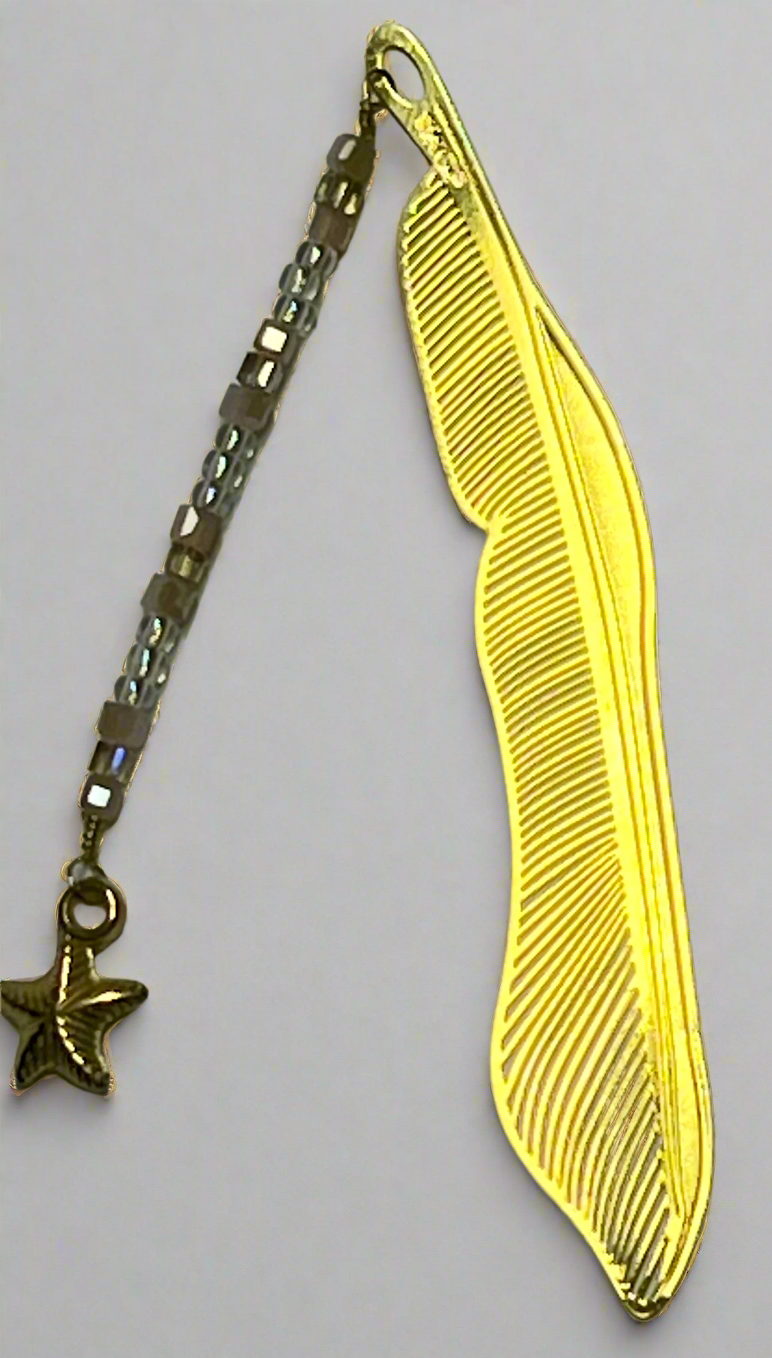 18K Gold Plated Handmade Bookmark
