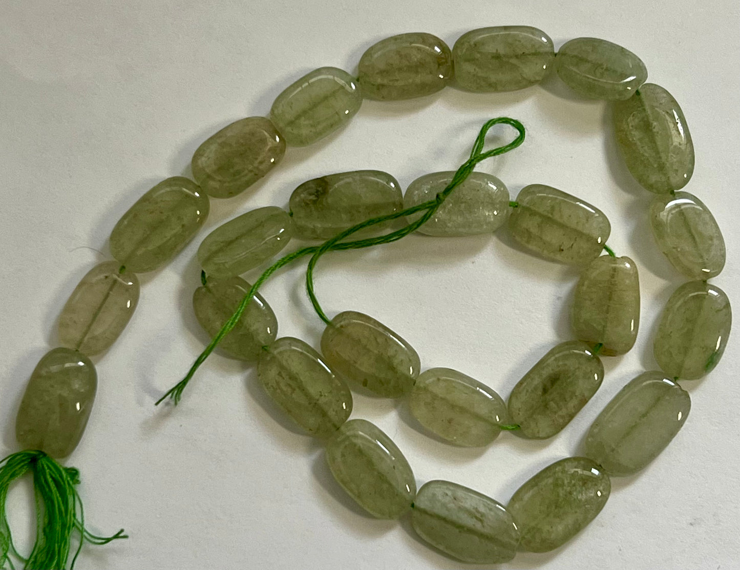 Natural GemStone Aventurine Loose Beads for Jewelry Making 13x8mm DIY 25pcs