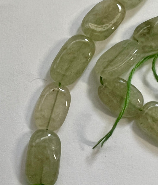 Natural GemStone Aventurine Loose Beads for Jewelry Making 13x8mm DIY 25pcs