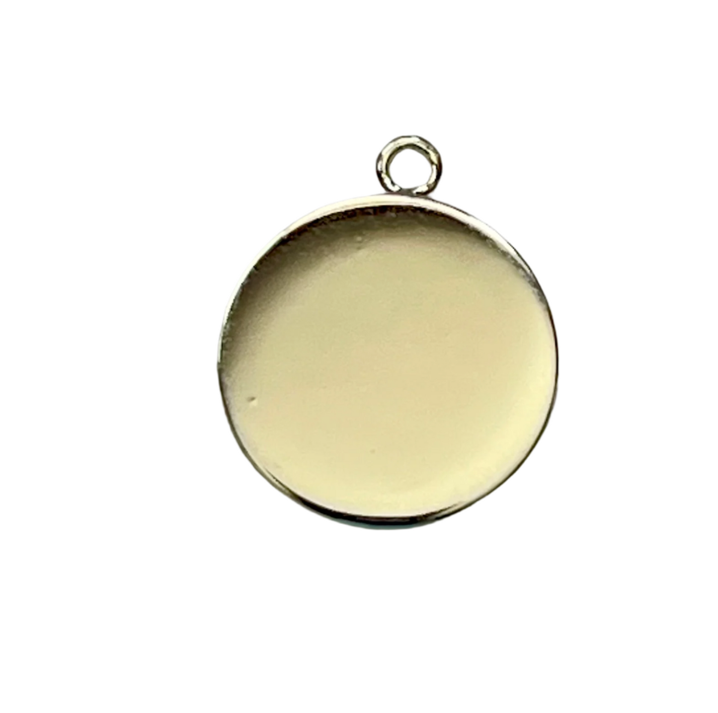 Charm Round Blank to engrave  Personalize and Customize