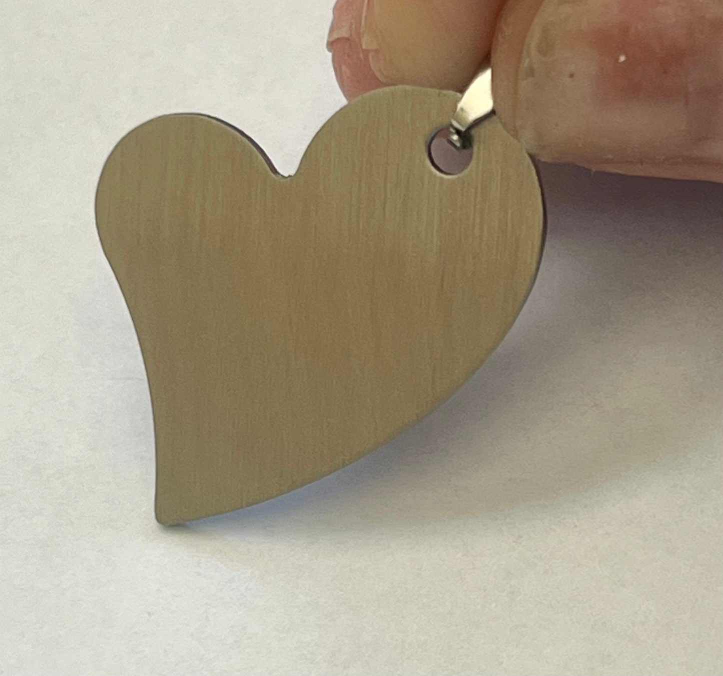 Charm Blank to engrave Stainless steel Personalize and Customize